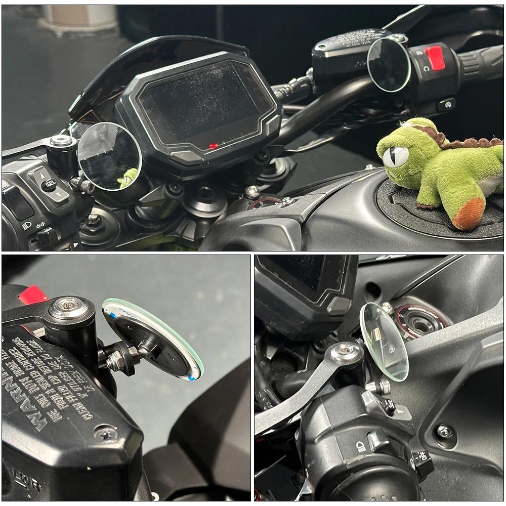 Kaca Spion Blind Spot untuk KAWASAKI Z650/RS Z900/SE ER6N Versys 1000 Vulcan S 650, Kaca Spion Sampi