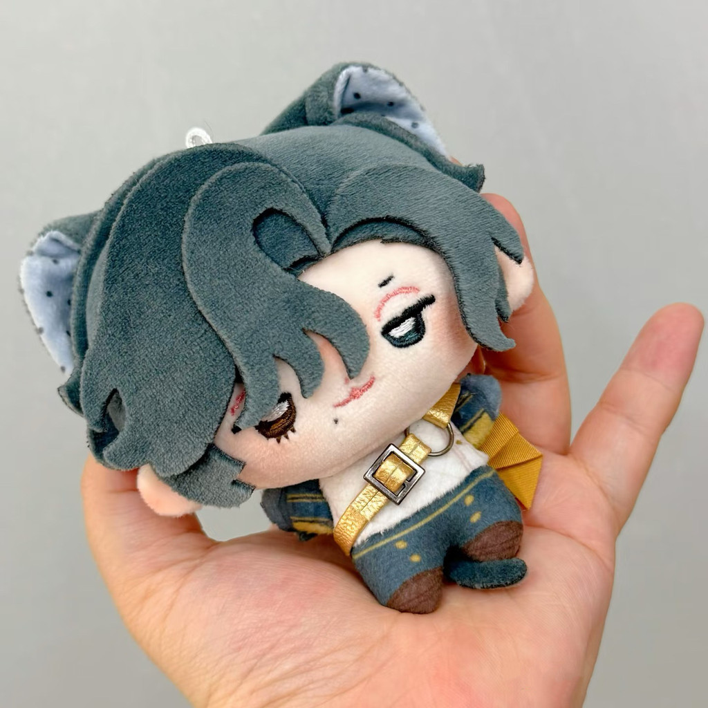 Identity V game fan-made Knight 10cm cotton doll plush toy pendant with cape