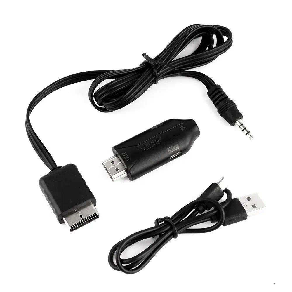 Full HD HD Converter HDMI Cable PS2 To HDMI Adapter Auo Video Converter Cable PS2PS1 to HDMI PS2 To 