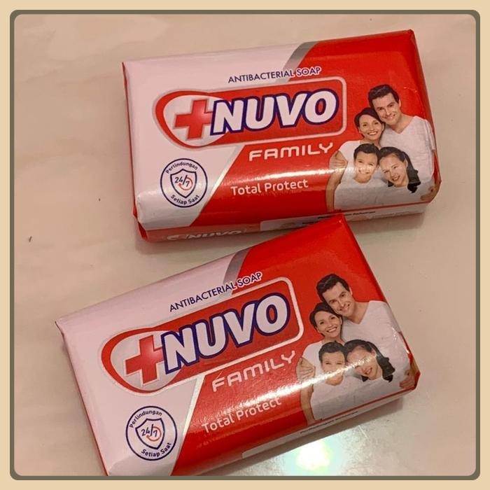 (Banded 10) | Sabun Batang NUVO 72g | Paket 10 batang, 6 batang, 3 batang Sabun Mandi Batang NUVO