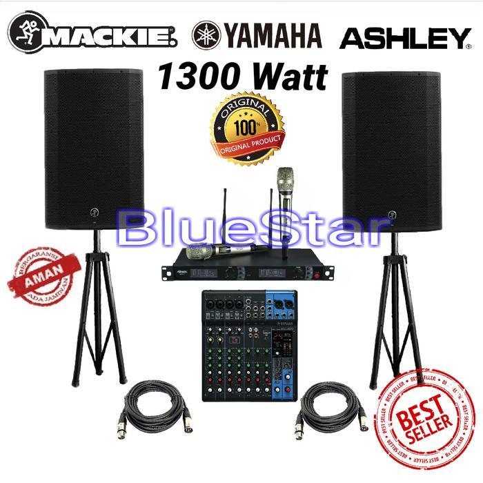 Paket Karaoke Yamaha MG10XU -MACKIE THUMP 15 A - 1300 Watt ORIGINAL