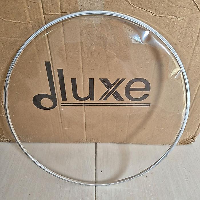 Mika head snare drum, membran, kulit snare drum 14 inch - bening bawah