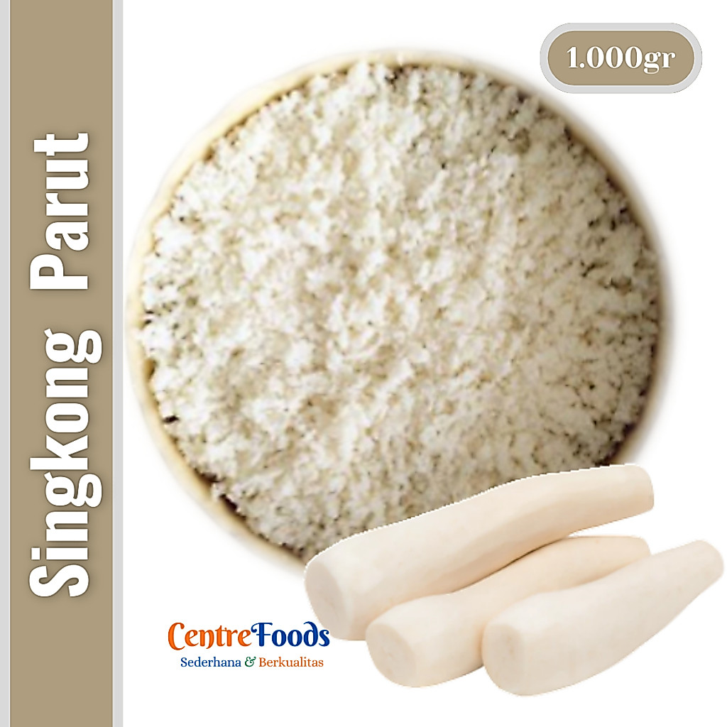 Singkong Parut Segar - Ubi Kayu Singkong Parut Kasar Fresh | 1.000gr [ Harga Per KG ]