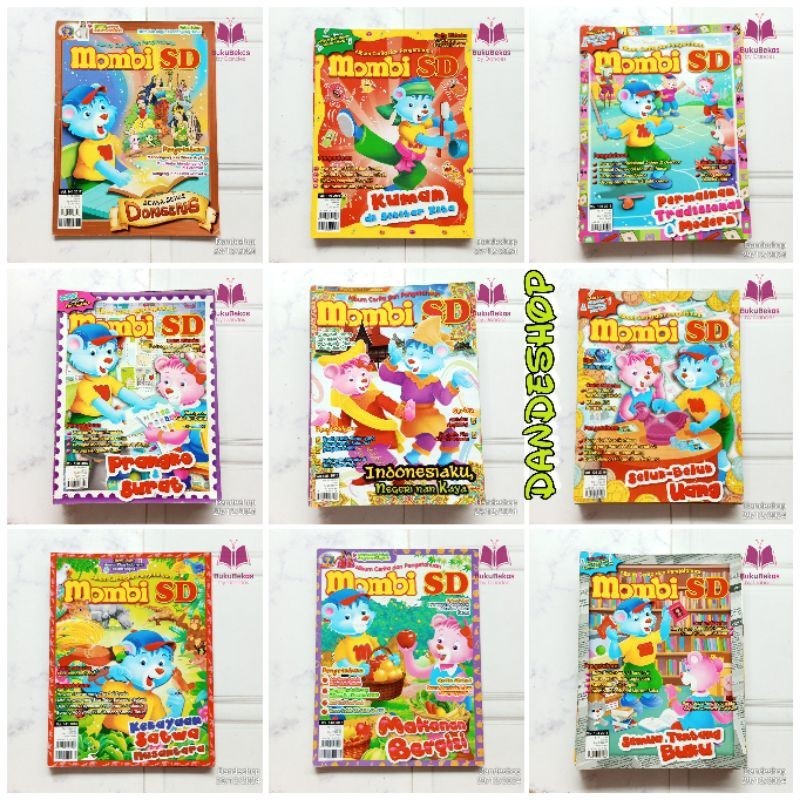 Majalah Mombi SD - Pengetahuan Anak Bekas Preloved - BUKUGRAFI
