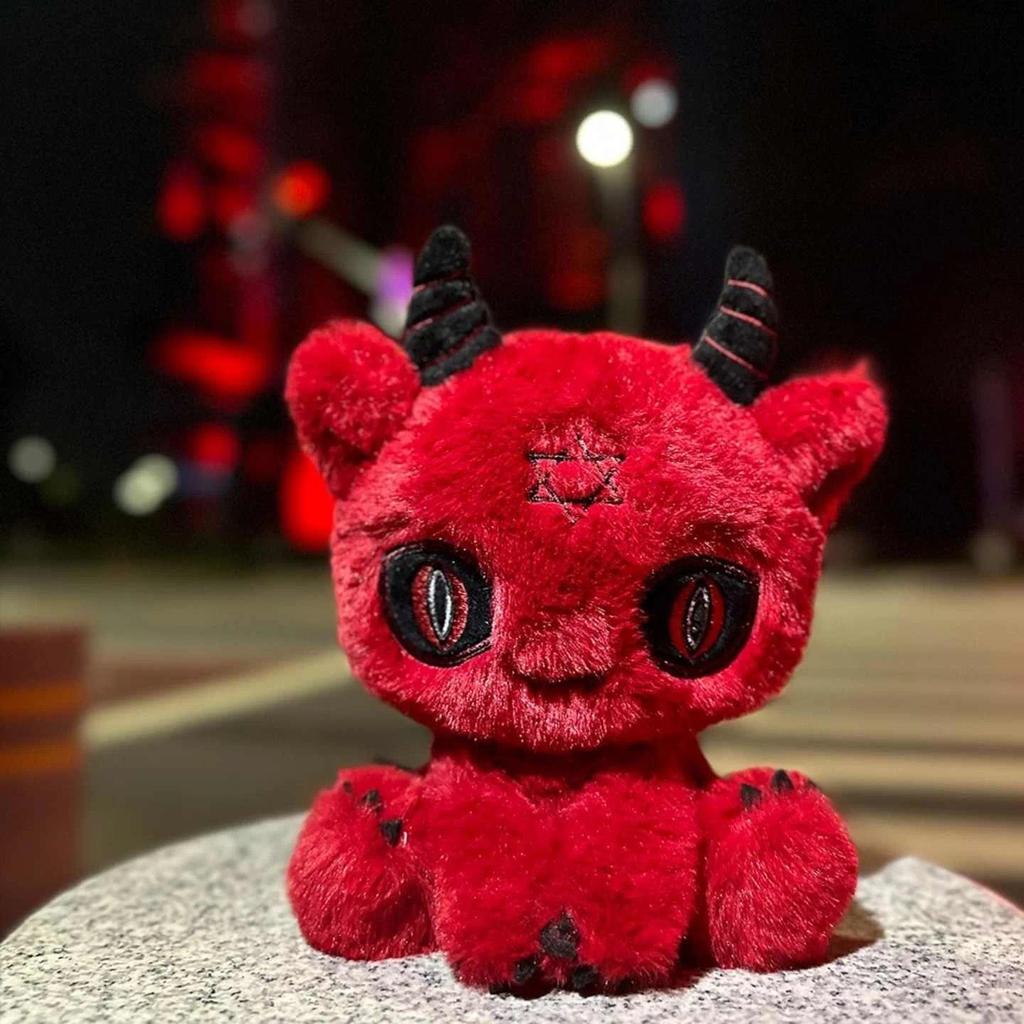 Dark Gothic Culture Cartoon Plush Doll Gothic Subculture Cartoon Reaper Devil Doll Gift Original Dol