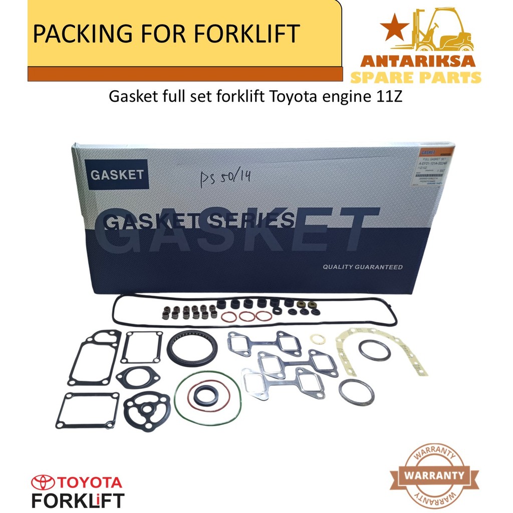 Packing full set forklift Toyota engine 11Z