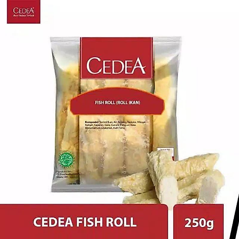 CEDEA FISHROLL/cedea fish roll 250gram/ fish roll cedea 250g