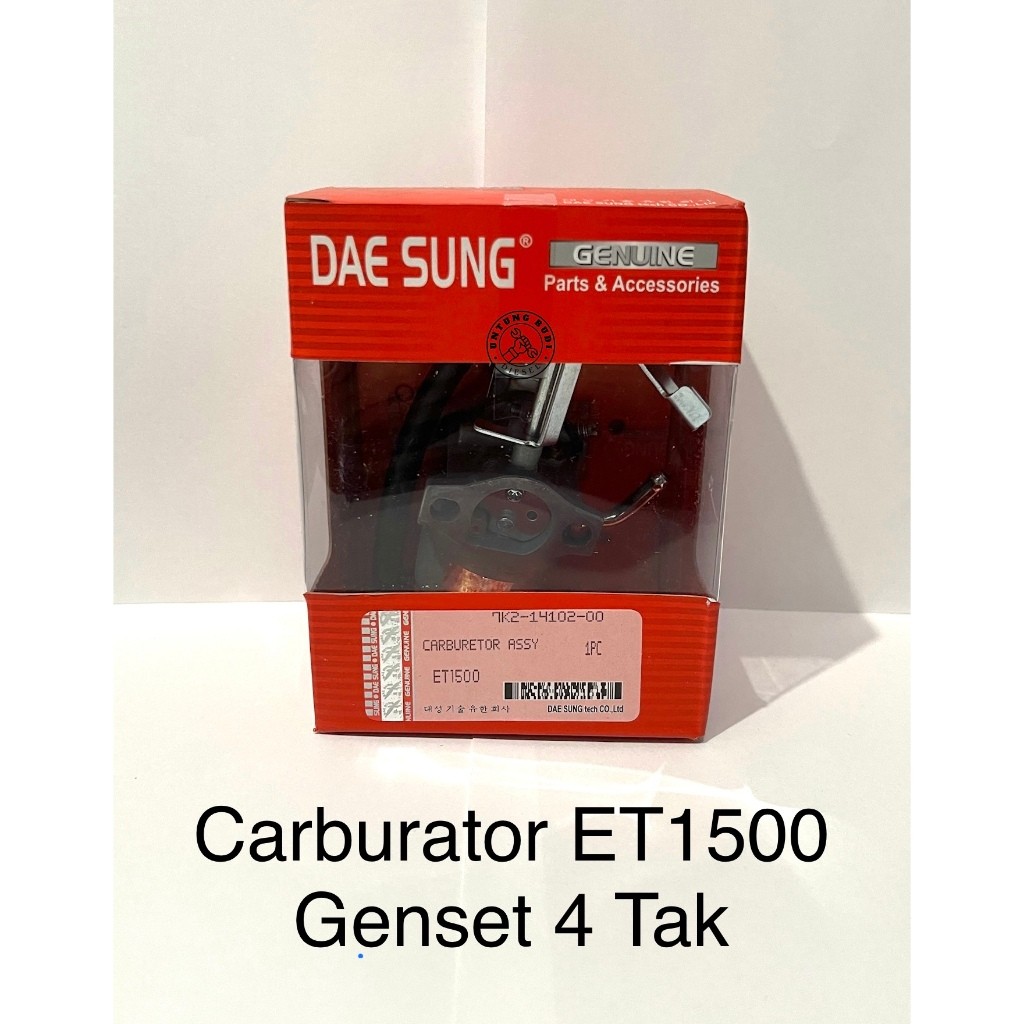 RETBO.ID Carburator ET1500 DaeSung Karburator Genset 4 Tak