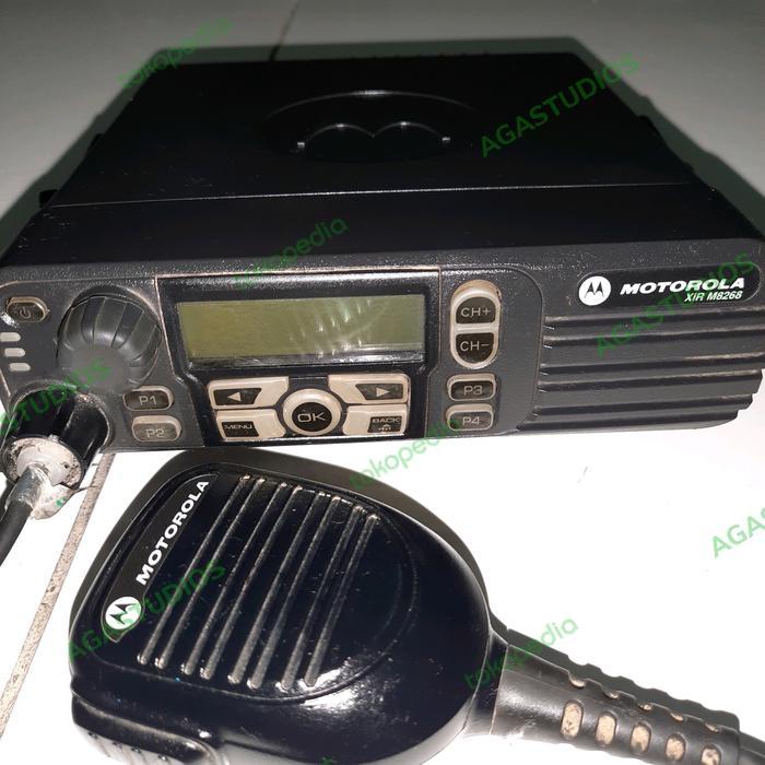 Radio Rig Motorola XIR M8268 VHF Analog Digital DMR Radio 45watt