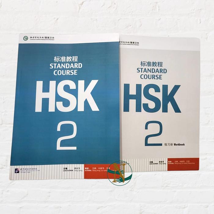 Set Buku HSK 2 Standard Course (Textbook & Workbook) - Buku Cetak & Buku Latihan)