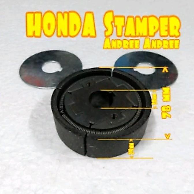 Kampas Kopling Stamper Honda GX160 GX200 GX220 as 20 mm Tebal 24 mm