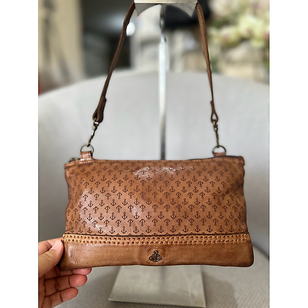 Prelove harbour 2nd small shoulder leather bag