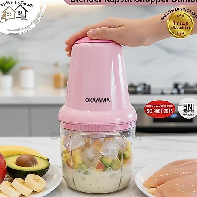 Chooper Daging Serbaguna Penggiling Blender Kapsul Chooper Stainless Food Processor