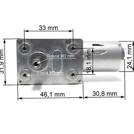 Motor Dc 12V 5Rpm 5 Rpm Gear Box Gir Box