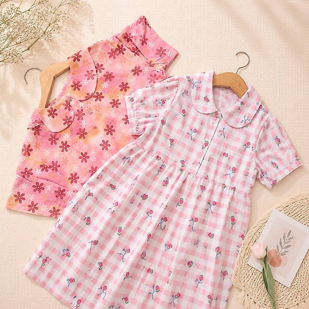 Daster Candy | Daster Kerah | Daster Kerah Kupu | Daster Busui Friendly | Daster Bumil Friendly