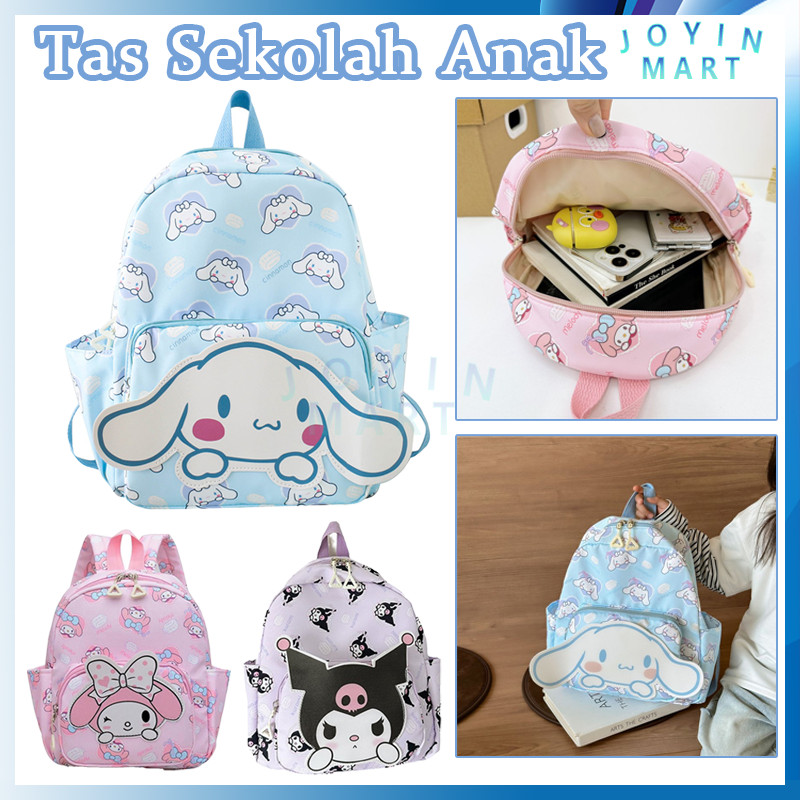 Tas Sanrio/Tas Sekolah Anak Perempuan Tk Sd Anti Air/Tas Punggung Anak