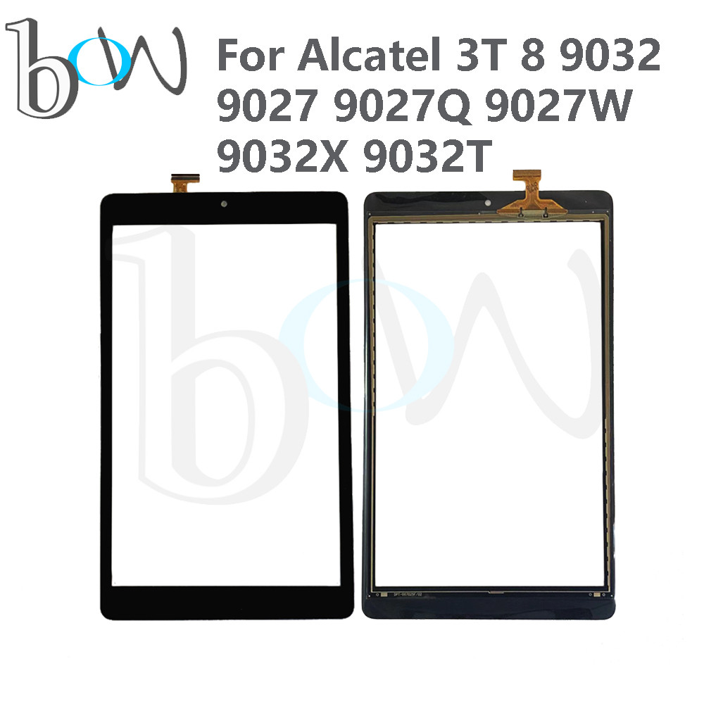 For Alcatel 3T 8 2020 9032 9027 9027Q 9027W 9032X 9032T Tou  Screen gitizer Glass Panel Sensor Repla