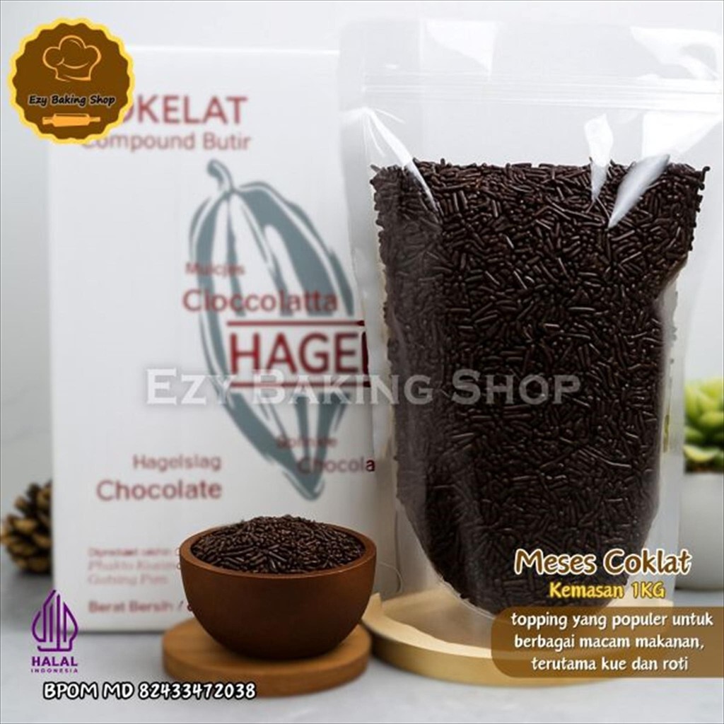 

Meses Coklat Hagel 1kg