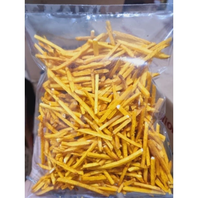 

Stik Talas / Keripik Stik Talas Berat 200gr / Talas Stik