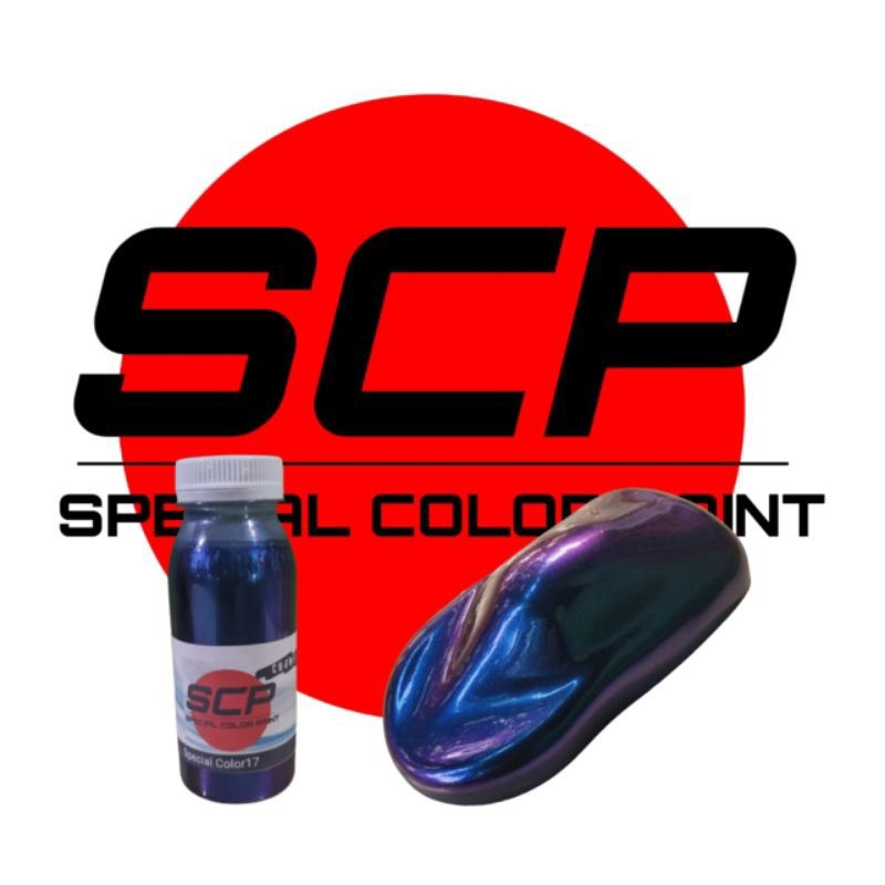 Cat Bunglon PU 100ml Warna Merah Ungu Biru