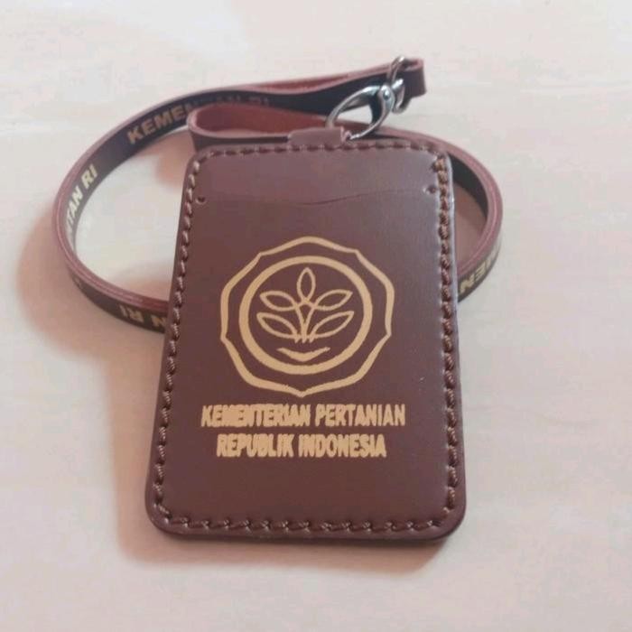 

READY Tali Id Card Kementerian Pertanian RI Tali Id Card Kementan RI - Cokelat, All Size