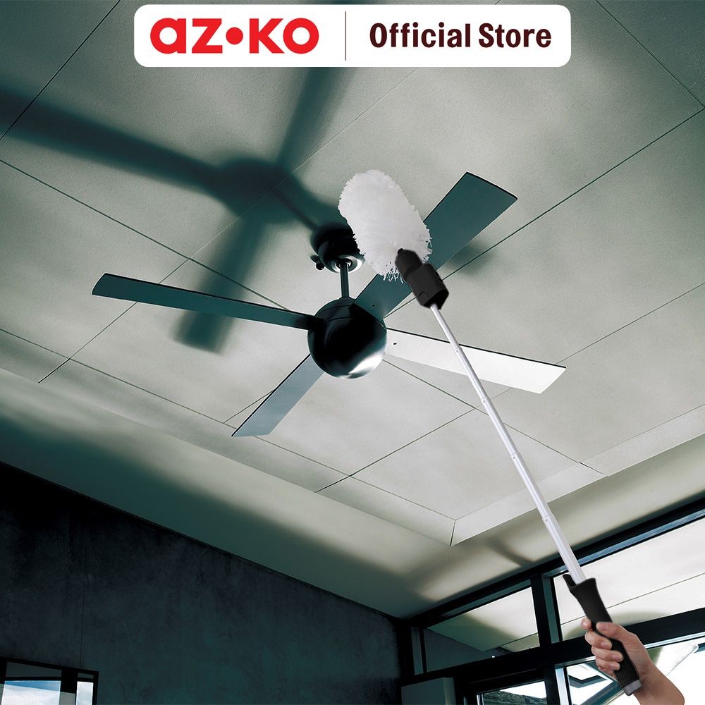 AZKO Klaz Kemoceng Elektrik Portable - Hitam Electric Duster Alat Pembersih Sudut Alat Pembersih Tan