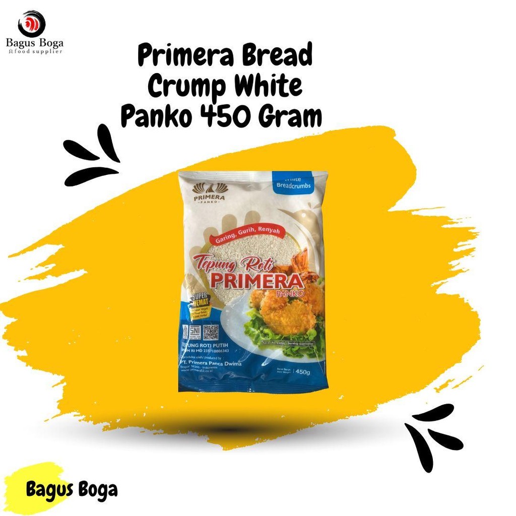 Primera Bread Crump White Panko 450 Gram