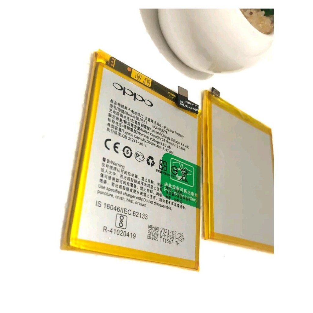 BATERAI  OPPO F9 F9 PRO BLP681 ORI