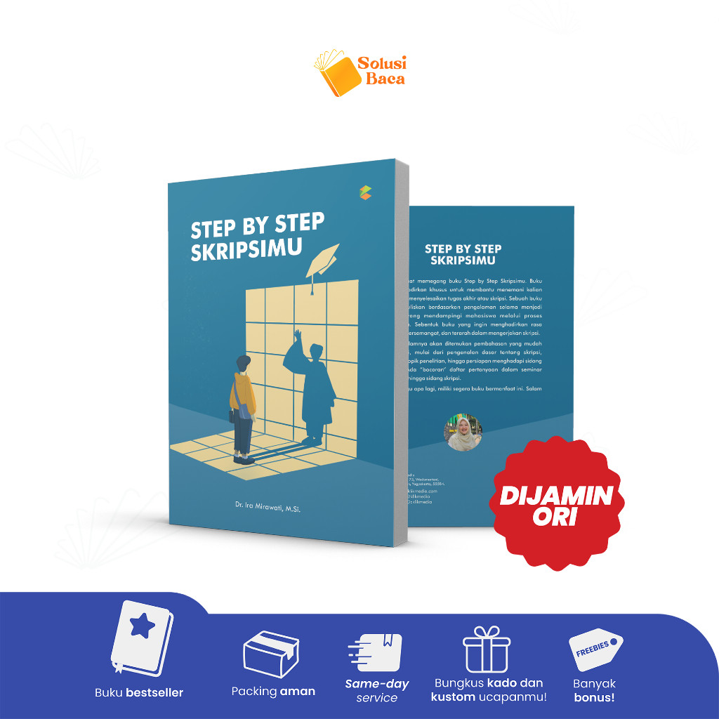 

Buku Step by Step Skripsimu | C-Klik Media