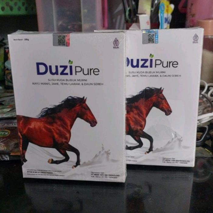 

Duzi Pure Susu Kuda Lombok Original Bubuk 200 Gram Original 1 Box