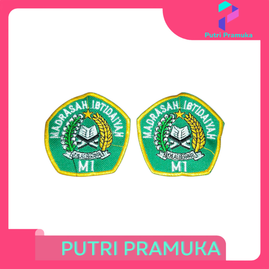 Bet MI Bordir 2pcs Seragam Sekolah Premium