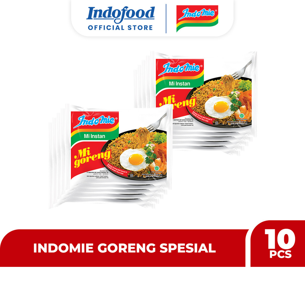 

10 PCS - Indomie Goreng Spesial 80 Gr