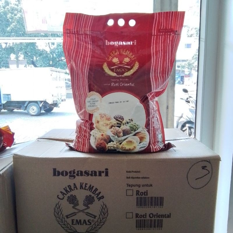 

Bogasari Cakra Kembar Emas Roti Oriental 5kg
