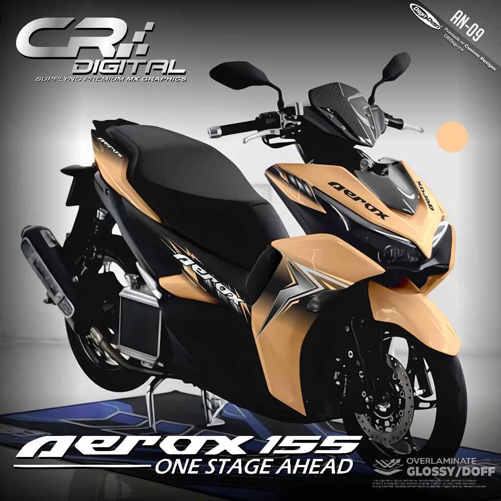 Decal Honda Aerox Full Body Custom - Sticker decal Aerox Full Body Grafis