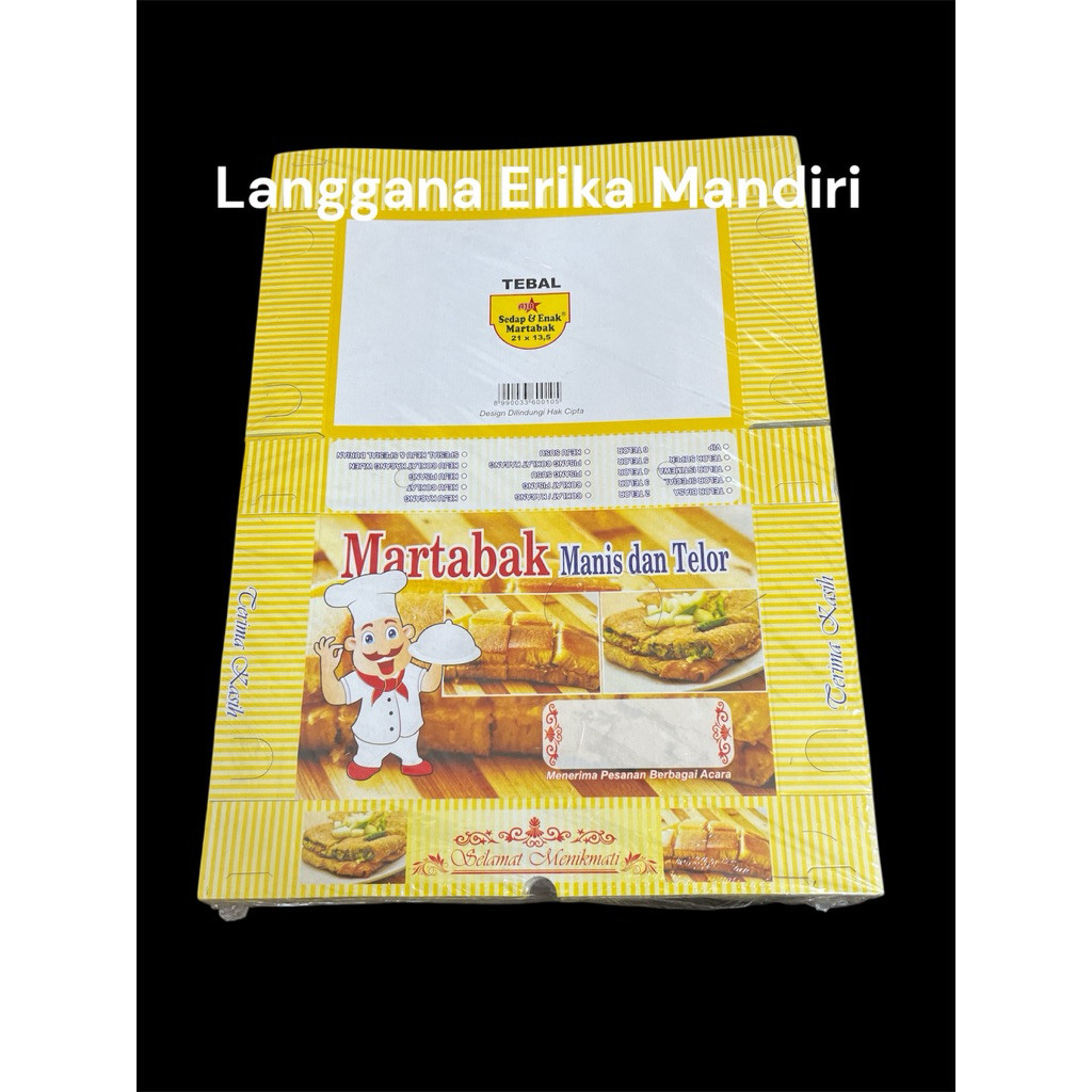 

Dus martabak AJB 21 x 13.5 100pcs