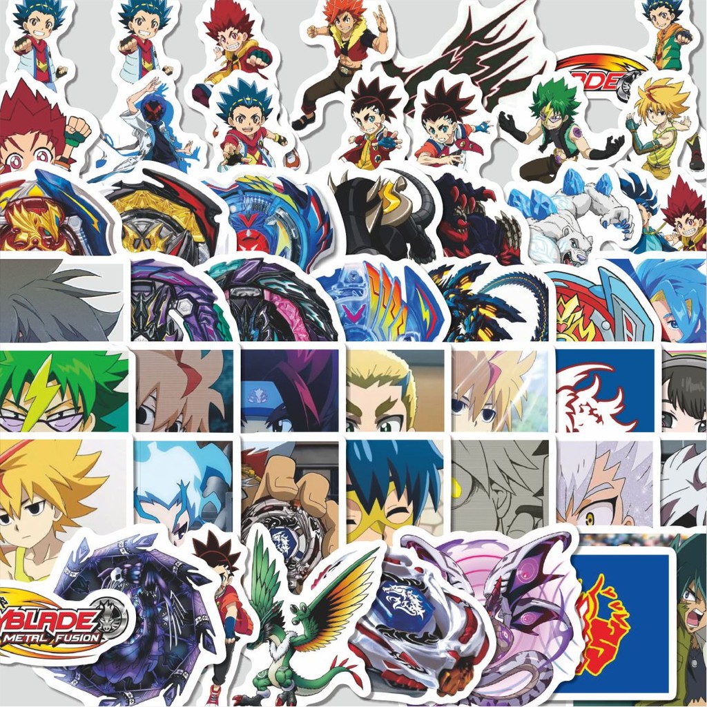 

Stiker Cutting Pack Stiker Anime Random Beyblade Mix Isi 100Pcs Series Aesthetic Lucu Keren Untuk Koper Bahan Vynil
