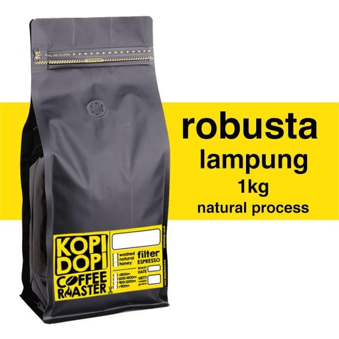 

[Promo] Kopi Robusta Lampung 1 kg - Biji Utuh