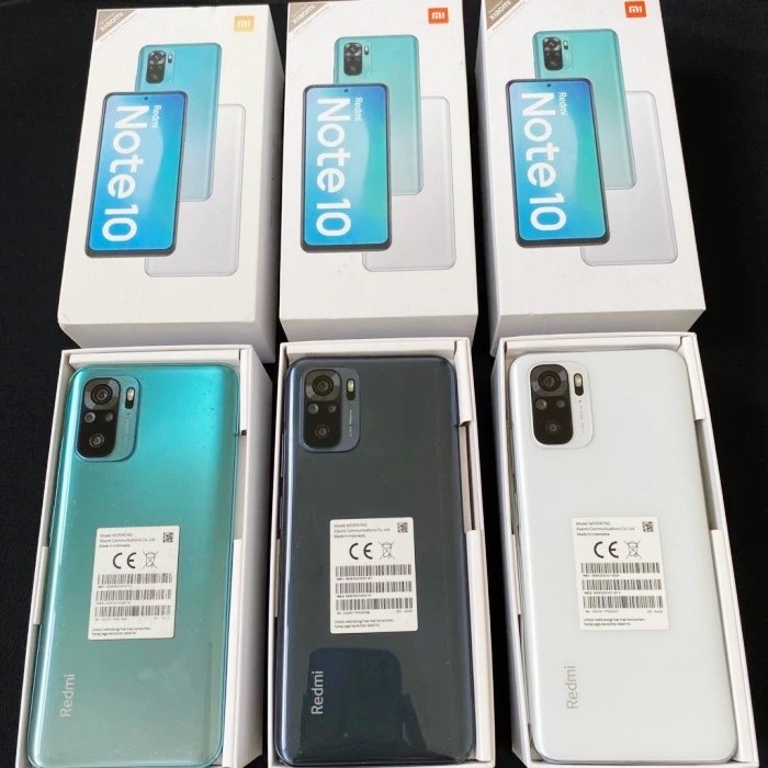 Xiaomi Redmi Note 10 4G | 5G Ram 4/64GB | Ram 4/128GB | Ram 8/128GB Second Resmi