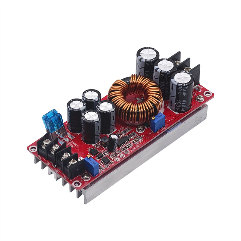 1800W 40A DC-DC Boost Converter Step Up Power Supply Module 10-60V To 12-90V Adjustable Voltage Char