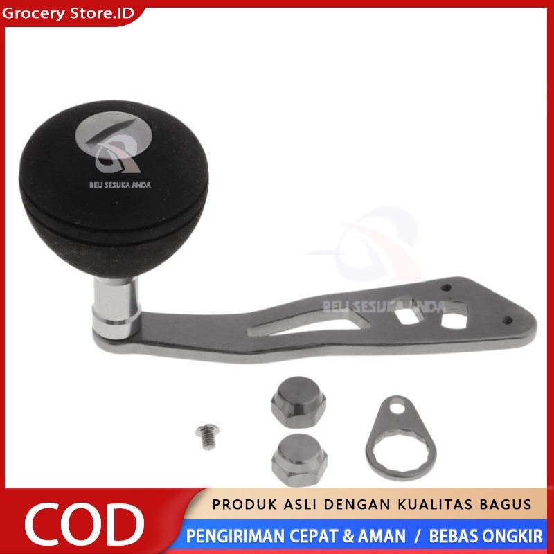 Single Handle Reel BC Eva - Handle Jigging Baitcasting - Repair for Baitcasting DIY - Power Fishing 