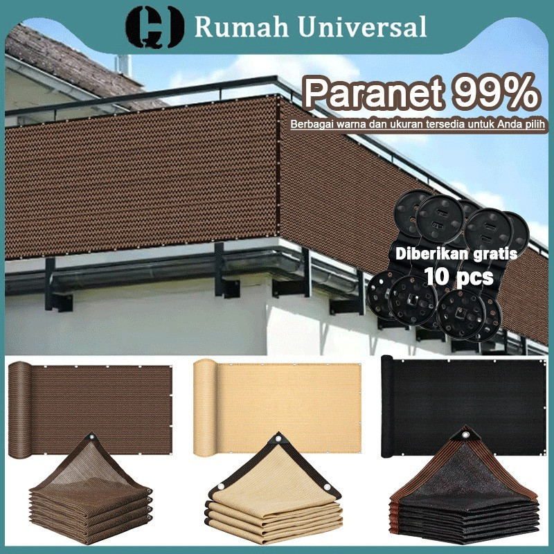 Paranet 99% Anti-UV Jaring / Jaring Paranet / Paranet Shading Net / Garden Sunshade Net / Jaring