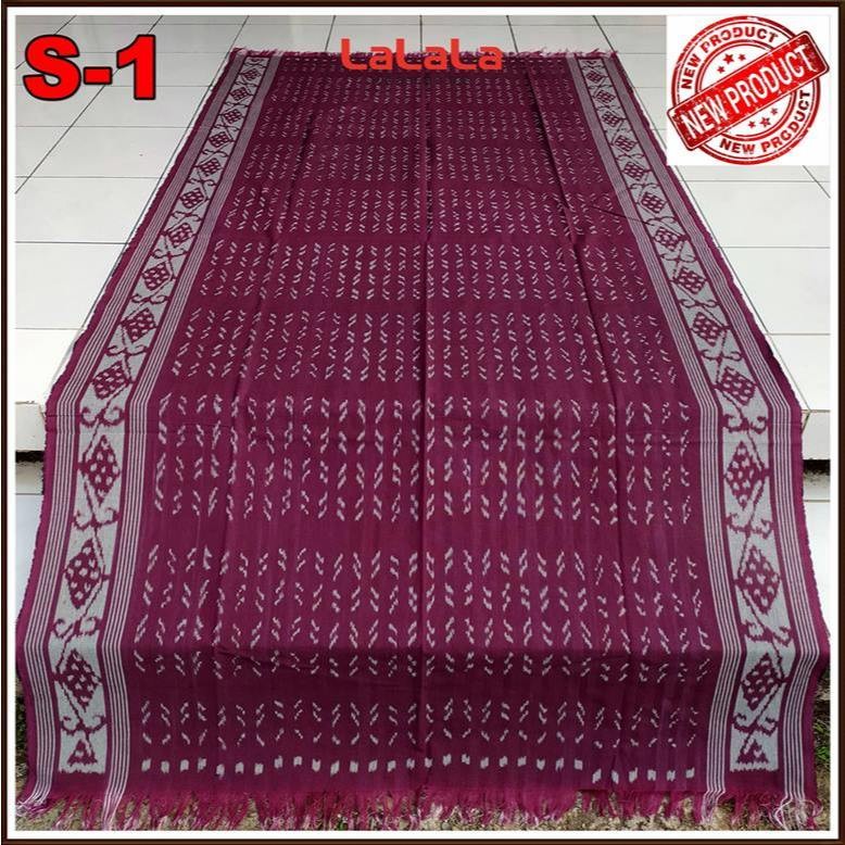 Kain Tenun Ikat Blanket Etnik Asli Motif Sumba NTT Asmat Lombok Papua Kalimantan Toraja Bali Jepara