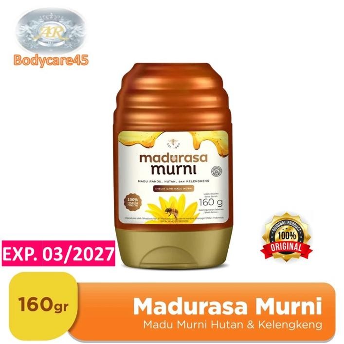 

Madurasa Madu Murni 160Gr Pet - Madu Asli Hutan & Kelengkeng Kualitas Tinggi Aroma Rasa Khas