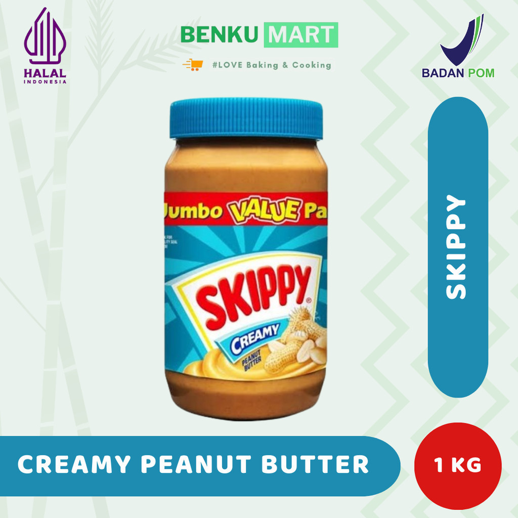 

Skippy Creamy Peanut Butter 1 Kg | Selai Kacang