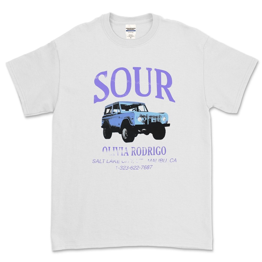 (COD) OLIVIA RODRIGO - SOUR CAR T-SHIRT