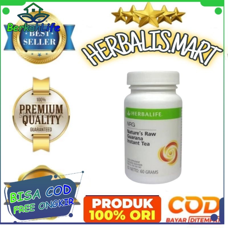 Herbalife NRG Tea Herbal Herbalife Original 100% Teh Herbalife NRG Pembakar Lemak Teh Penambah Stami
