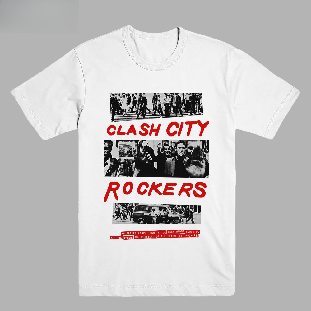 THE CLASH - CLASH CITY ROCKERS | T-SHIRT |  BAND MERCH