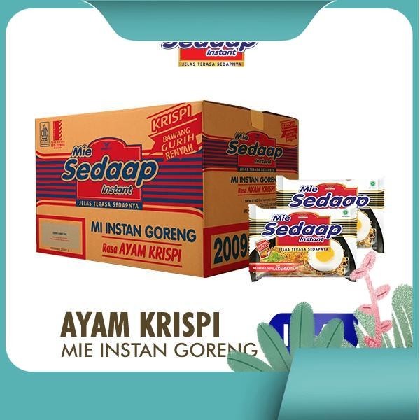 

Sedaap Mie Instan Ayam Krispi 84 gr Dus (Isi 40 pcs)