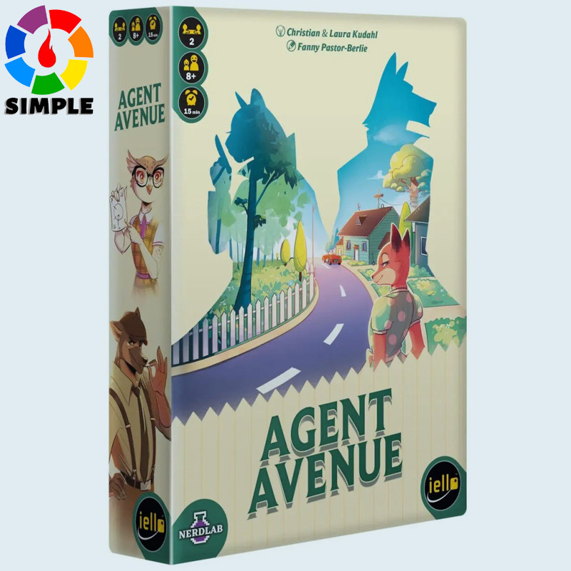Agent Avenue Board Game for those who love a mix of strategy and lighthearted competition