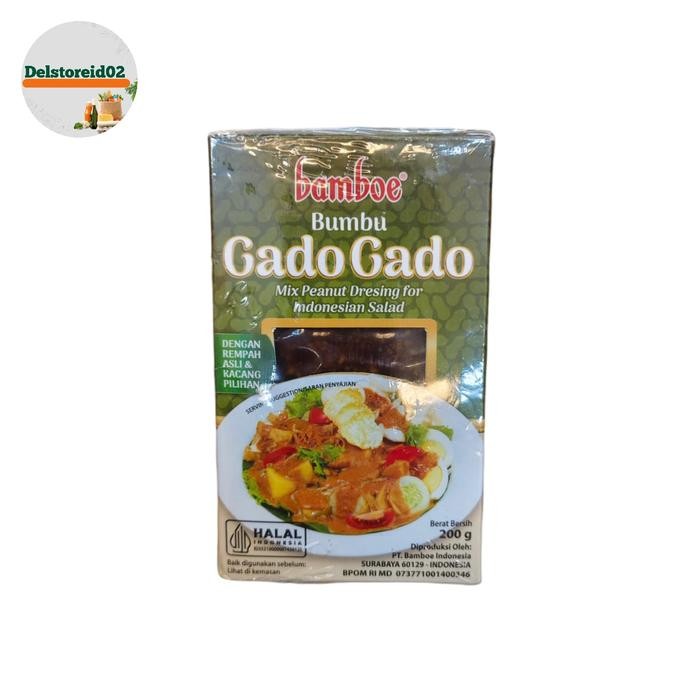 

Bamboe bumbu gado-gado (mix peanut dressing for Indonesian salad) 200 gram